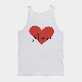 Je T'aime Tank Top